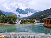 Yulong Snow Mountain in Yunnan Province