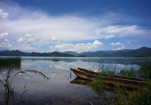 Beautiful scenery of Caohai