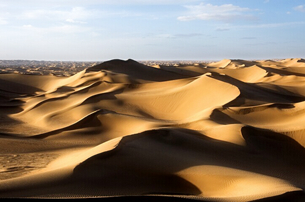 Taklamakan Desert in China