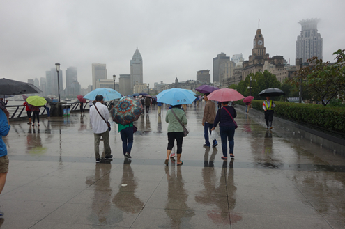 The Bund in Shanghai